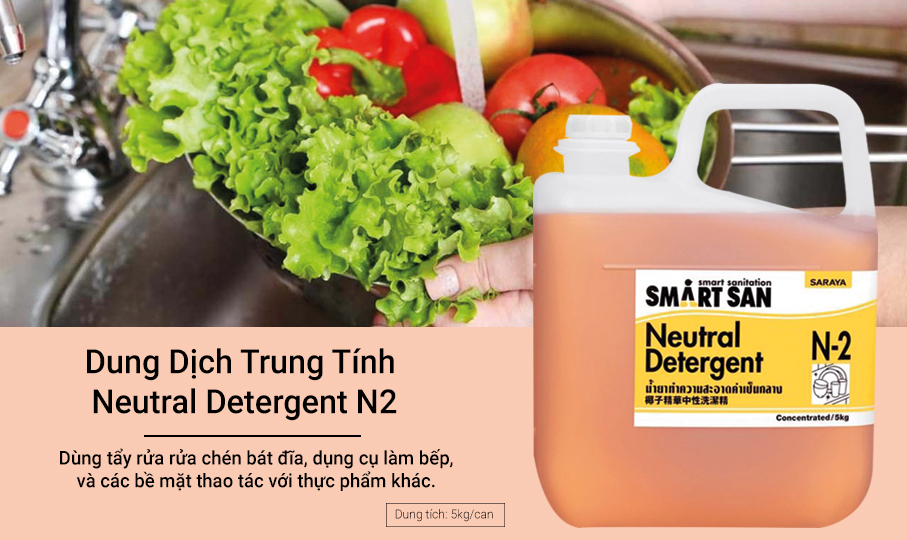 Dung dịch trung tính Neutral Detergent N2